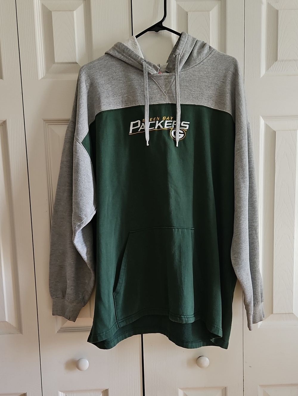 SALE! NFL Green Bay Packers Gray & Green Hoodie